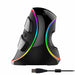 Ergonomics Vertical Gaming Mouse 6 Buttons 4000 DPI RGB Wired/Wireless Mice