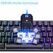 GK61 SK61 61 Key Mechanical Keyboard USB Wired LED Backlit Gaming Keyboard