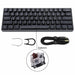 GK61 SK61 61 Key Mechanical Keyboard USB Wired LED Backlit Gaming Keyboard