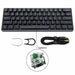 GK61 SK61 61 Key Mechanical Keyboard USB Wired LED Backlit Gaming Keyboard