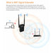 Wireless Extender 802.11ac WiFi Repeater 2.4G/5Ghz Wi-Fi Amplifier 300/1200 M