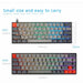 SK68 PCB Mechanical keyboard Wireless Bluetooth Swappable ABS Gaming Keyboard