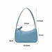 Women Retro Handbag PU Leather Shoulder Totes Underarm Top Handle Bags