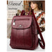 Women PU Leather Handbag Fashion Crossbody Shoulder Travel Backpack Bags