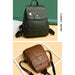 Women PU Leather Handbag Fashion Crossbody Shoulder Travel Backpack Bags