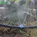100PCS 90° 180° 360° Simple Refraction Nozzle Garden Sprinkler High Quality Irrigation Sprayer