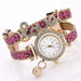 Women Bracelet Watches Ladies Luxury Fashion Rhinestone Quartz Wrist Watch