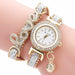 Women Bracelet Watches Ladies Luxury Fashion Rhinestone Quartz Wrist Watch