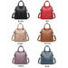 High Quality PU Leather Bags Women Multifunctional Shoulder Backpack Travel Bag