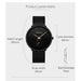 Fashion Men's Luxury Wristwatch Casual Slim Mesh Steel Waterproof Sports Watch