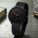 Fashion Men's Luxury Wristwatch Casual Slim Mesh Steel Waterproof Sports Watch