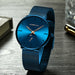 Fashion Men's Luxury Wristwatch Casual Slim Mesh Steel Waterproof Sports Watch