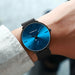 Fashion Men's Luxury Wristwatch Casual Slim Mesh Steel Waterproof Sports Watch