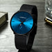 Fashion Men's Luxury Wristwatch Casual Slim Mesh Steel Waterproof Sports Watch