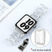 Resin Watch Strap Apple Watch 6 5 4 Band 44mm 42mm 40mm 38mm Transparent Watchband