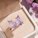 Butterfly Ring Fashion Temperament Sweet Romantic Women Crystal Jewelry
