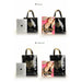 Reusable Fashion PVC  Shopping Bag Eco Friendly Large Capacity Waterproof Handbags