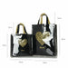 Reusable Fashion PVC  Shopping Bag Eco Friendly Large Capacity Waterproof Handbags