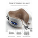 Electric Neck Massager U shaped Pillow Multifunctional Portable Shoulder Massager