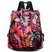 Waterproof Oxford Women Backpack Anti-Theft Print Design High Quality Backpack