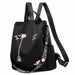Waterproof Oxford Women Backpack Anti-Theft Print Design High Quality Backpack