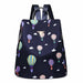 Waterproof Oxford Women Backpack Anti-Theft Print Design High Quality Backpack