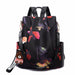 Waterproof Oxford Women Backpack Anti-Theft Print Design High Quality Backpack