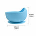 1Set Silicone Baby Feeding Bowl Tableware Kids Waterproof Suction Bowl With Spoon