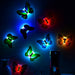 Colorful Luminous Butterfly LED Light Decorative Stickers Home Decor