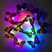 Colorful Luminous Butterfly LED Light Decorative Stickers Home Decor