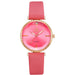 Women's Watch Luxury Leather Band Analog Quartz Ladies Wristwatch
