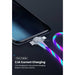 3 In1 Flow Luminous Lighting USB Cable 3 in 1 2in1 LED Micro USB Type C Charger Cable