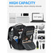Anti-theft Waterproof Backpacks USB Charging High Capacity Travel Laptop Bags
