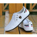 Solid Color Men Shoes New Style Breathable British Sneakers