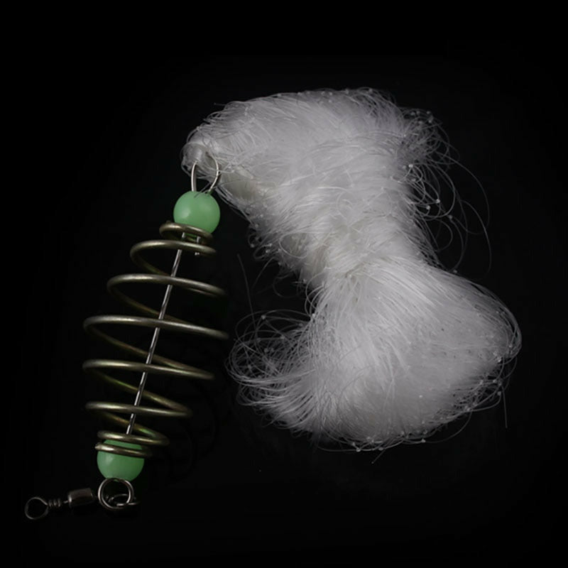 copper spring shoal fishing net Fishing Nets Luminous Fishnet Tackle Design Copper Spring Fishing Nets 9 size