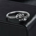 Men Women Punk Gothic Snake Dragon Silver Plated Rings Adjustable Vintage Jewelry