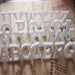 Diy Freestanding Wooden Letter White Alphabet Party Birthday Decorations