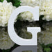 Diy Freestanding Wooden Letter White Alphabet Party Birthday Decorations
