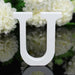 Diy Freestanding Wooden Letter White Alphabet Party Birthday Decorations