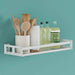 Modern Nordic Style Kitchen Organizer Wall Mount Bracket Storage Rack Spice Jar Holder
