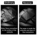 Windproof Umbrella Reflective Stripe Reverse LED Light Three Folding Inverted Umbrella