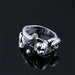 Antique Hand Finger Ring Men Women Jewelry Open Punk Retro Rings