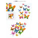 Butterflies Wall Stickers Home Decor Multicolor Double Layer 3D Butterfly Sticker 12Pcs