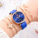 Women's Watch Luxury Leather Band Analog Quartz Ladies Wristwatch