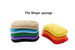 Household Magic Sponge Kitchen Cleaning Brush Microfiber Scrubber