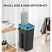 Flat Squeeze Mop & Bucket Hands Free Wringing Floor Cleaning Microfiber Mop Pads