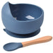 1Set Silicone Baby Feeding Bowl Tableware Kids Waterproof Suction Bowl With Spoon