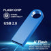 Metal Memoria USB Flash Drive 8/16/32/64/128GB Waterproof Pen Drive USB 2.0 Stick