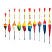 Fishing Floats Set Light Stick Floats Fluctuate Mix Size Color Fishing Accessories