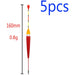 Fishing Floats Set Light Stick Floats Fluctuate Mix Size Color Fishing Accessories